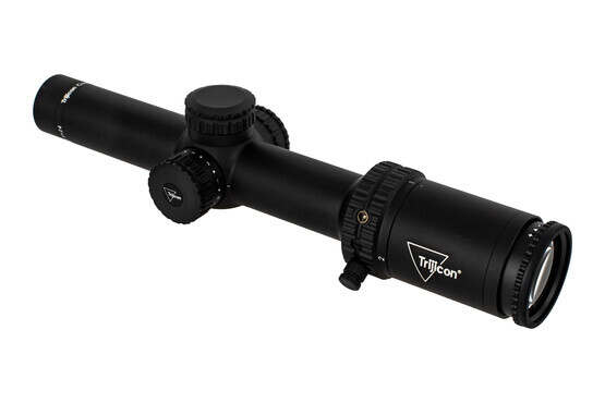 Trijicon Credo 1-4x scope offers incredible glass clarity with a durable second focal plane reticle and throw lever